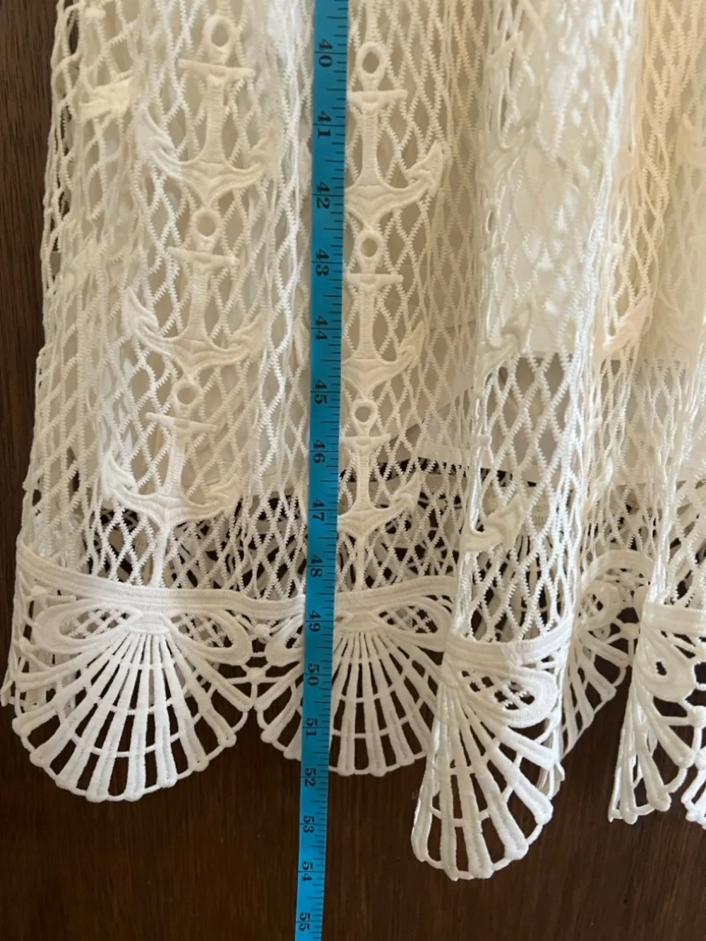 Off-White Nautical Guipure
Maxi Dress M NWT - Picture 9 of 13